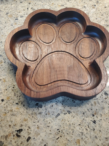 Paw print tray - 8"